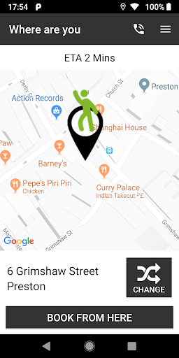 Android application Guild Village Taxis Preston screenshort
