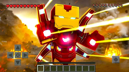 Iron Man Mod for Minecraft PE