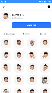 Memoji Emojis Stickers For WhatsApp WAStickerApps 4