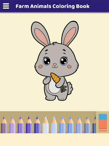 Farm Animals Coloring Book