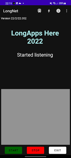Android application LongNet screenshort