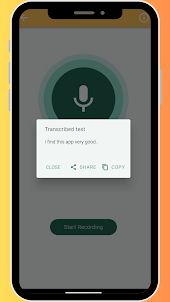 Speech To Text Converter App