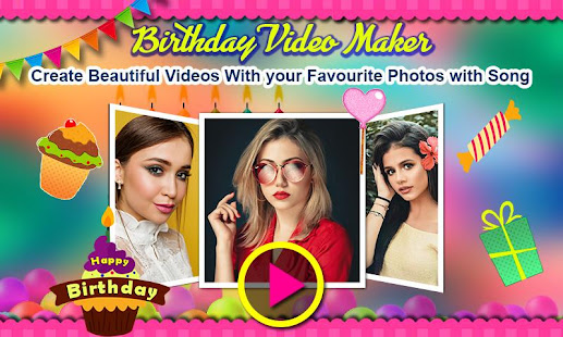 Birthday Video Maker with Song and Name 2021 1.0.15 APK screenshots 11