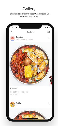 Screenshot of Tasty Crab House US
