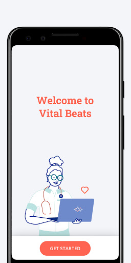 Android application Vital Beats screenshort