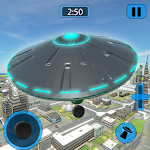 Cover Image of Download Alien Flying UFO Space Ship  APK