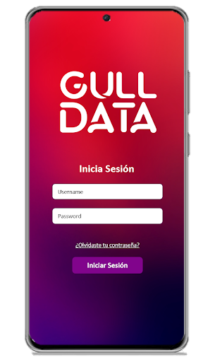 Android application GullData screenshort