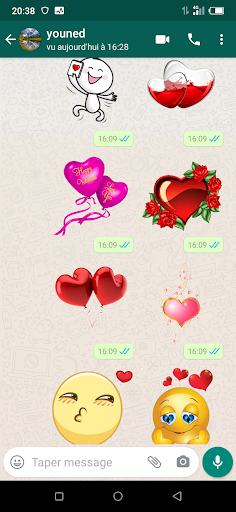 WASticker - Love Stickers Screen 2