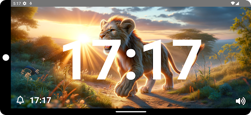 Android application Réveil apprentissage jour/nuit screenshort