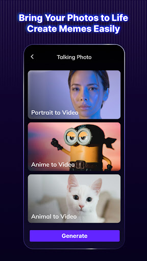 Screenshot of Blink Captions by Vozo AI
