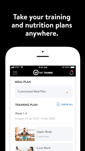 TUT Training Screen 2