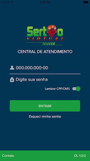 Android application Sertão Virtual screenshort