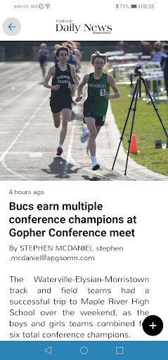 Faribault Daily News Screen 3