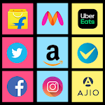Cover Image of Unduh All in One Shopping, Social, Tools App In One App 1.7 APK