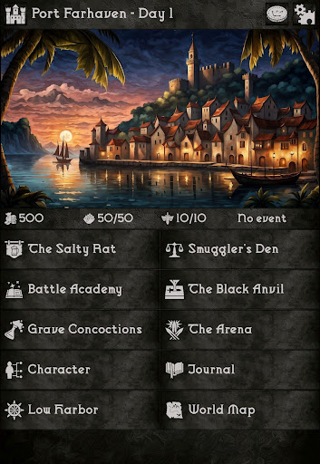 Grim Tides - Old School RPG - Adventure - games