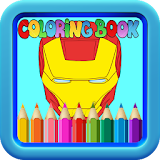 New Edition Superhero Coloring icon