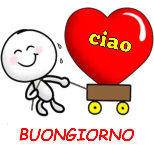 Stickers buongiorno buonanotte logo