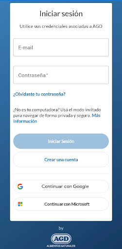 Android application AGD Transportes screenshort