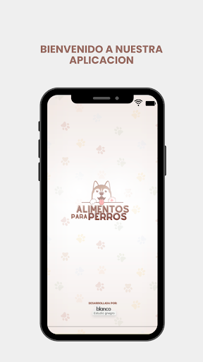 Android application Comida de Perros screenshort