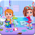 Cover Image of Unduh Messy kids house cleaning  APK