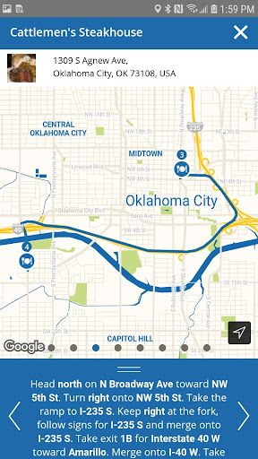 Screenshot of TravelOK