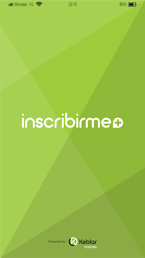 Android application Inscribirme screenshort