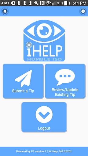 Android application iHelp Humble screenshort