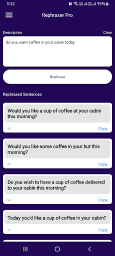 Rephraser Pro Screen 2