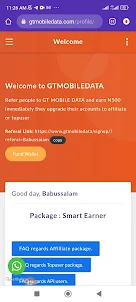 GT Mobile Data: Cheap Data VTU