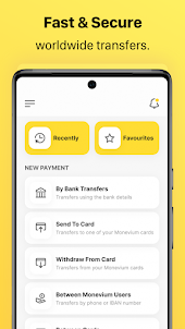 Monevium - Mobile banking app