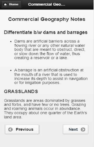 Commercial Geography notes Screen 3
