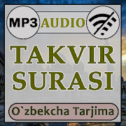 Takvir surasi audio mp3, tarjima matni