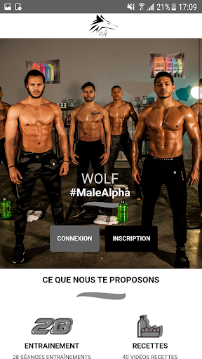 Android application Wolf screenshort