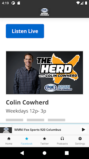 Fox Sports 920 Columbus Screen 2