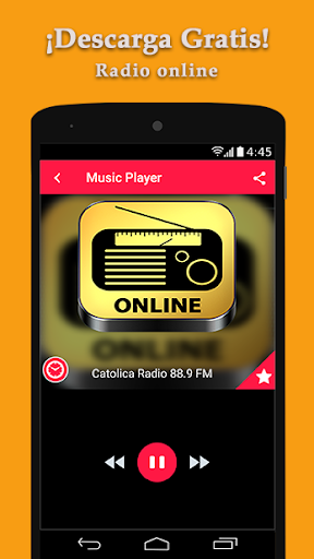 Android application Católica Radio 88.9 FM - Radio screenshort