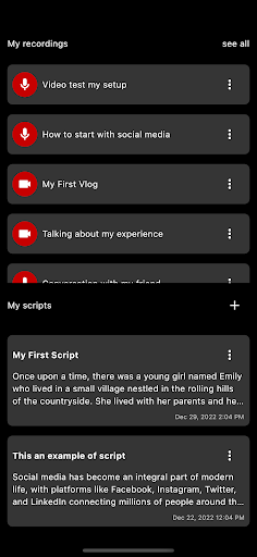 App preview