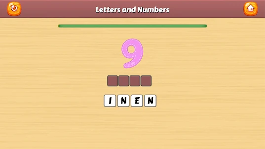 Lernen Sie Buchstaben Zahlen