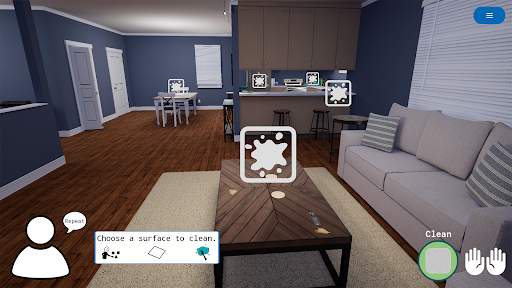 Android application MITTIN: Clean Flat Surfaces screenshort