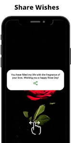 Happy Rose Day Wishes 1.2 APK + Mod (Unlimited money) إلى عن على ذكري المظهر