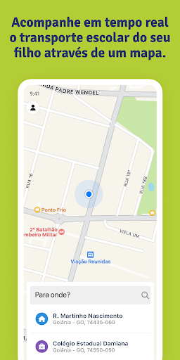 Android application CityEscolar screenshort