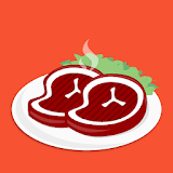 Recipes with meat. Free Beef recipes icon