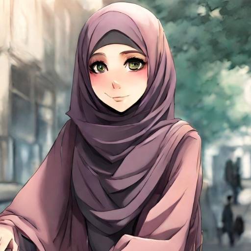 Anime hijab Wallpapers Download