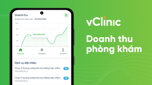 vClinic-Quản lý phòng khám Screen 2