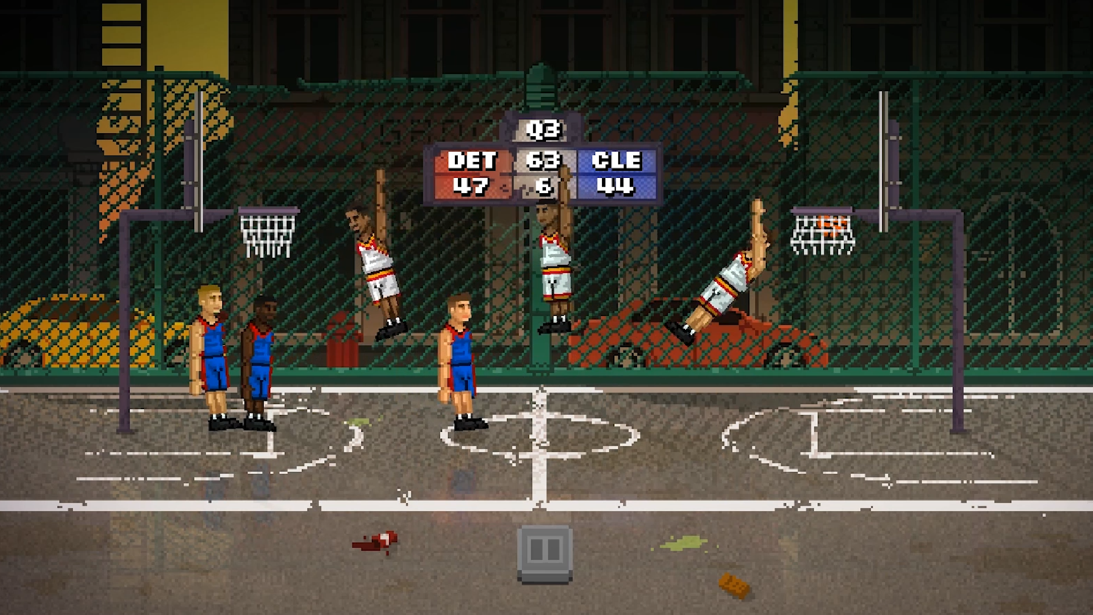 Android application Bouncy Basketball screenshort