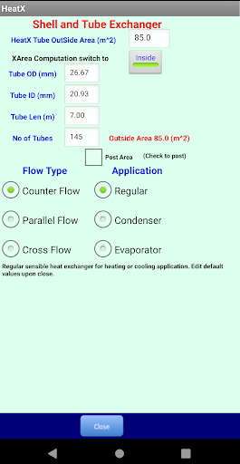 HeatX Screen 3