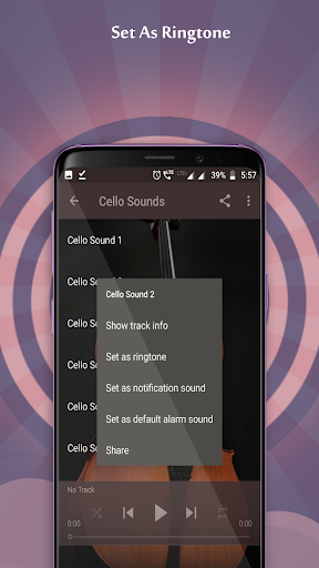 Cello Sounds Screen 2