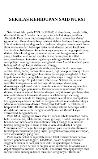 Jendela Tauhid - Risalah Nur Screen 3