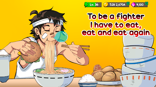 Screenshot 17 Food Fighter Clicker Games android