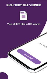 RTF 閱讀器 RTF 文件查看器