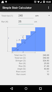 Classic stair calculator - Apps on Google Play